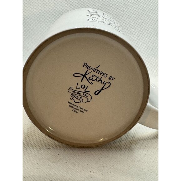 OMG My Mother Was Right About Everything Primitives By Kathy White Ceramic Coffe - Picture 3 of 5